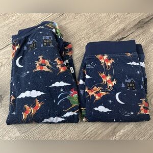 Little Sleepies Christmas Santa Pajamas 5/6